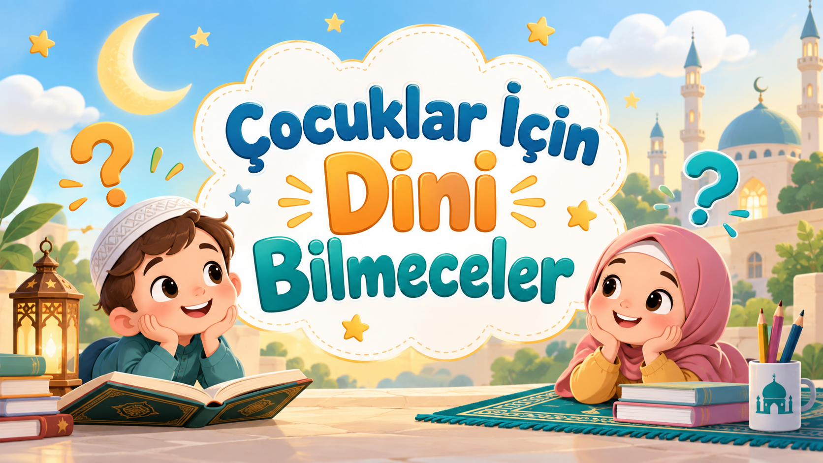 Çocuklar İçin Dini Bilmeceler Serisi 1